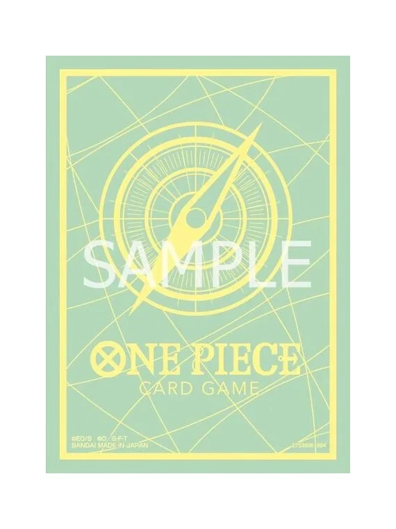One Piece TCG: Fundas Green & Lemon Logo Vol.9 de Bandai en One Piece Card Game | La Cueva Roja
