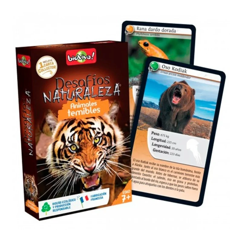 Desafíos de la Naturaleza: Animales Temibles de Asmodee en Juegos de Cartas | La Cueva Roja