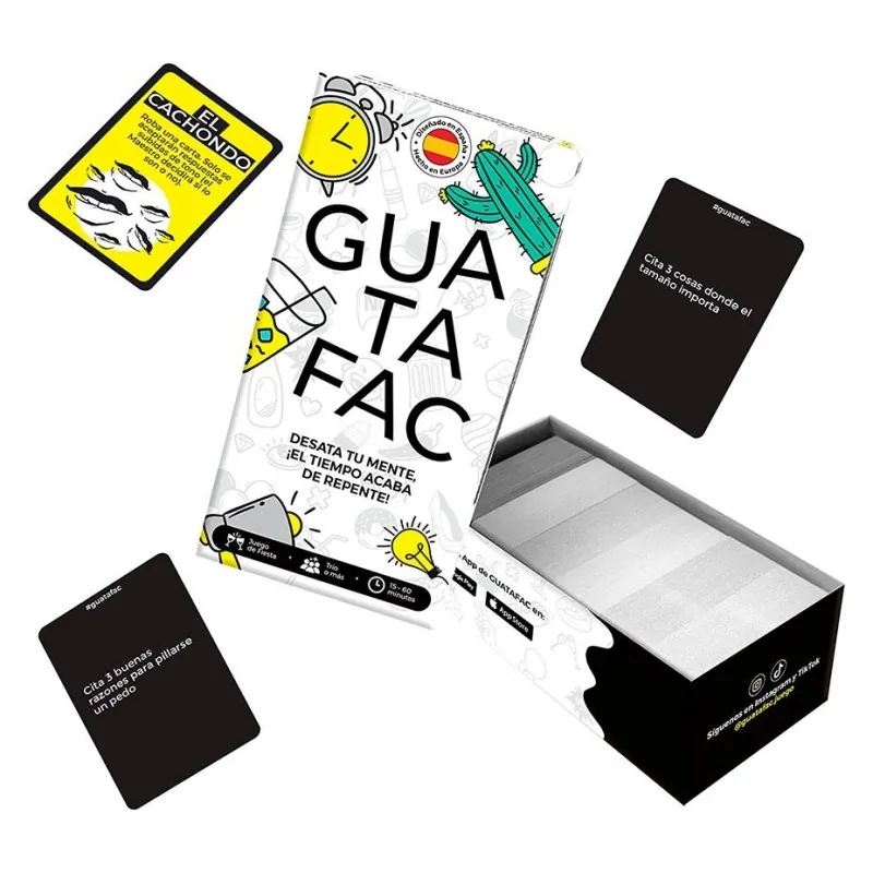 Guatafac de Asmodee en Juegos de Cartas | La Cueva Roja