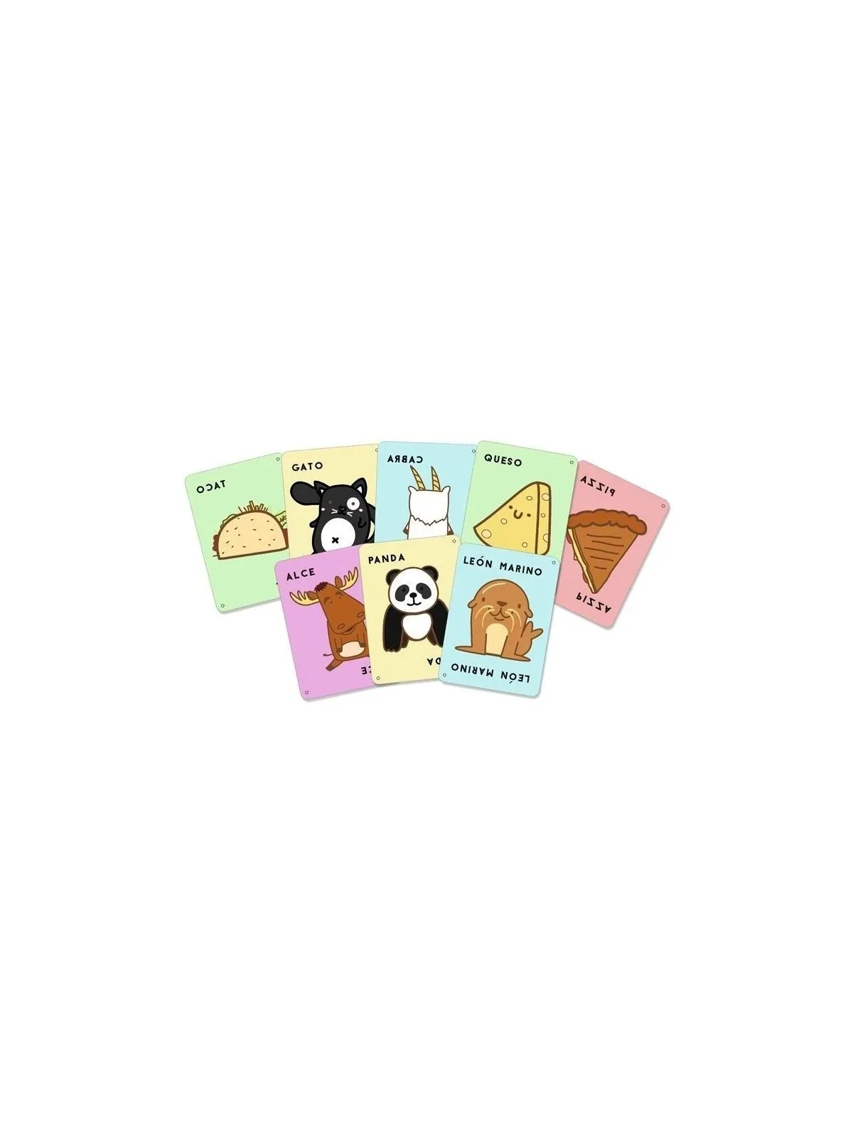 Taco, Vuelta, Cabra, Queso, Pizza de Ludilo en Juegos de Cartas | La Cueva Roja