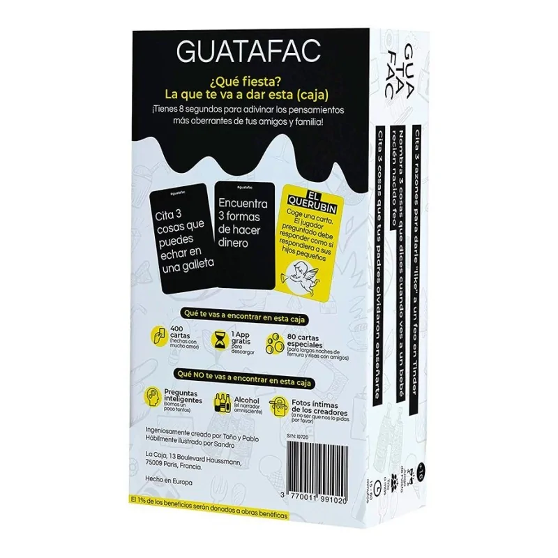 Guatafac de Asmodee en Juegos de Cartas | La Cueva Roja