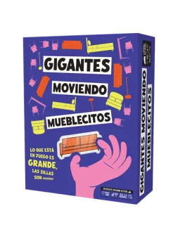 Gigantes Moviendo Mueblecitos de Exploding Kittens en Juegos de Tablero | La Cueva Roja