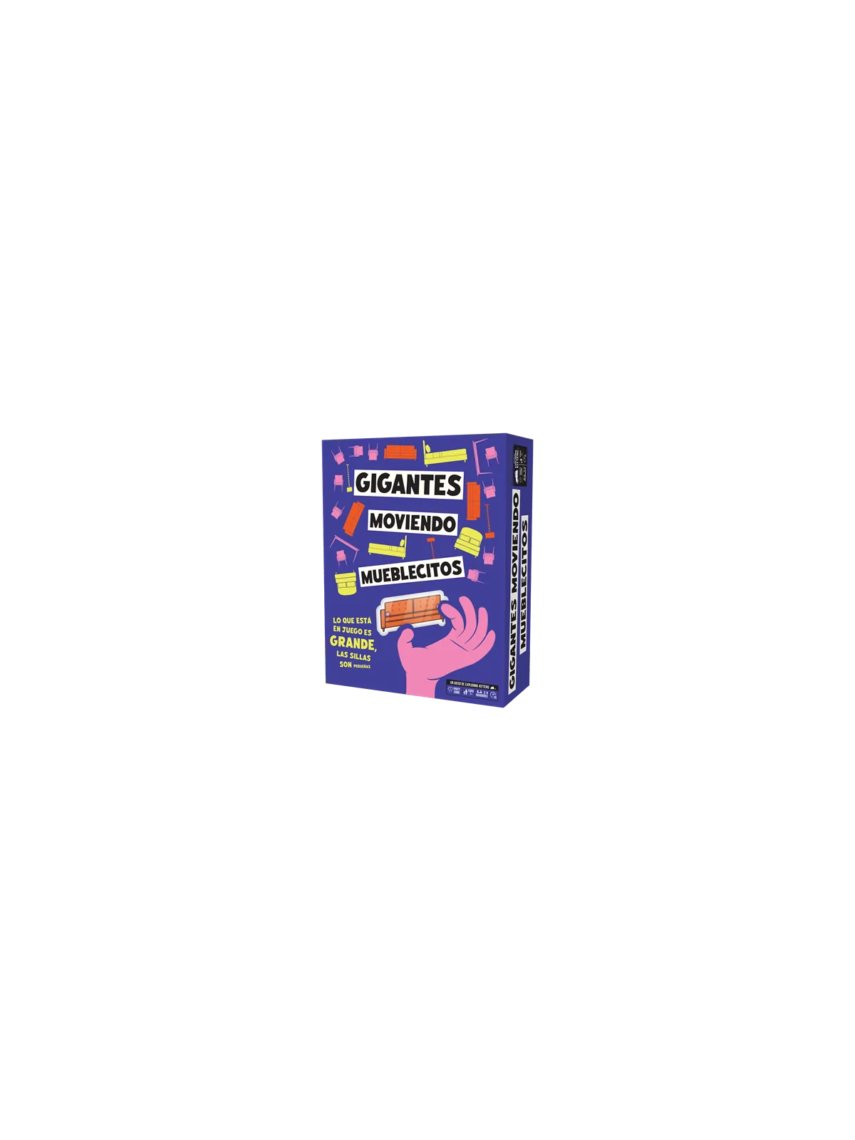 Gigantes Moviendo Mueblecitos de Exploding Kittens en Juegos de Tablero | La Cueva Roja