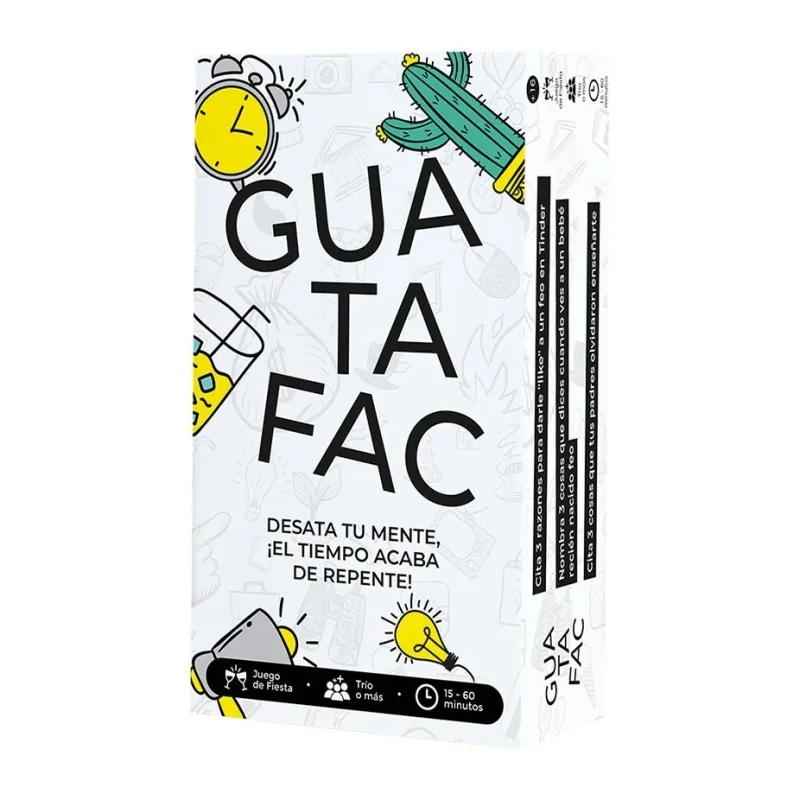 Guatafac de Asmodee en Juegos de Cartas | La Cueva Roja