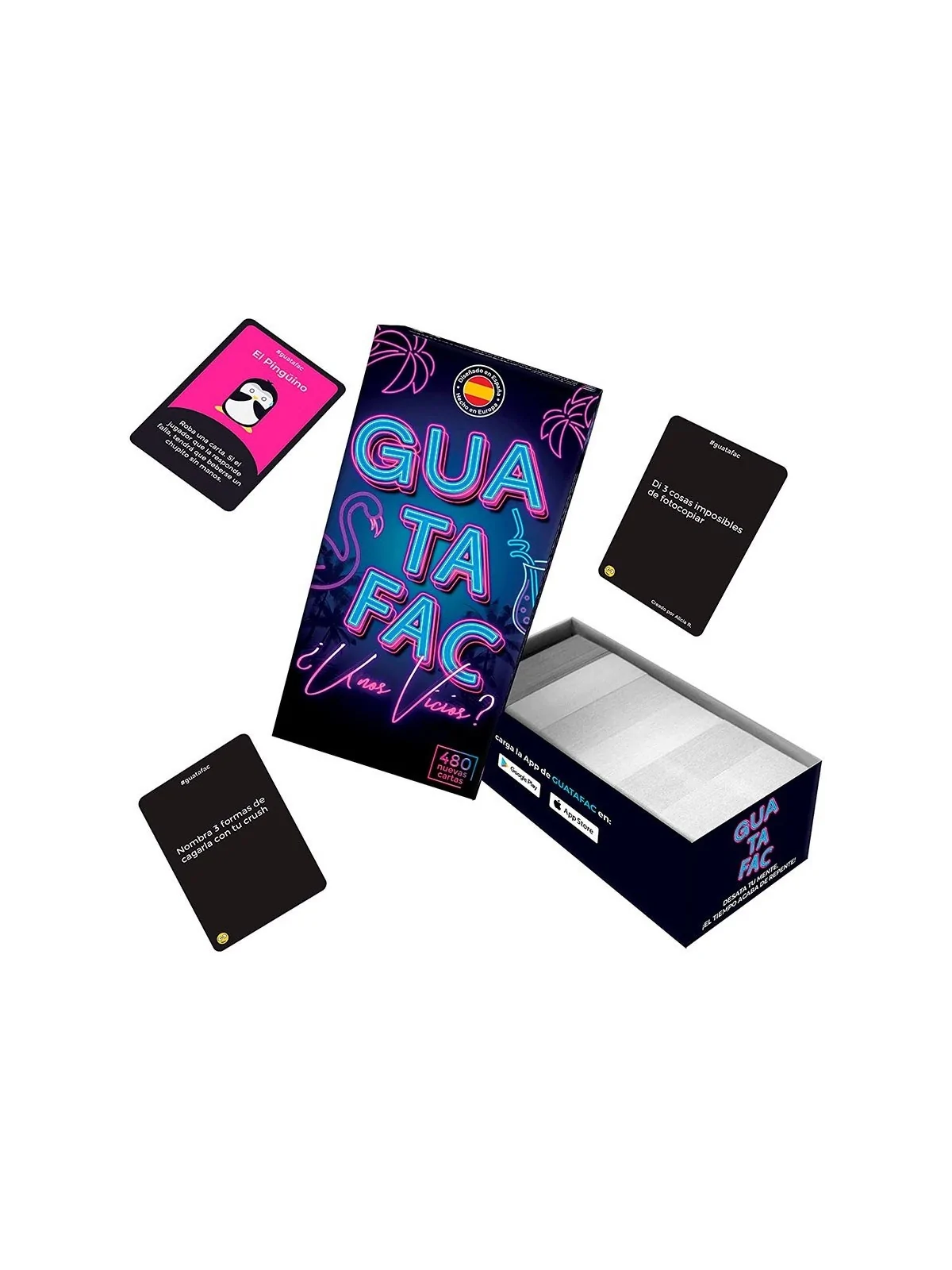 Guatafac ¿Unos Vicios? de Asmodee en Juegos de Cartas | La Cueva Roja