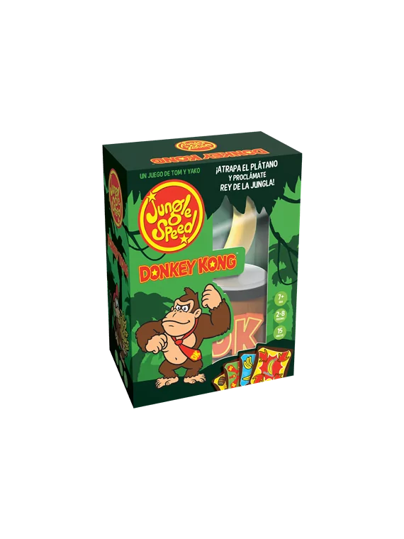 Jungle Speed Donkey Kong de Zygomatic en Juegos de Tablero | La Cueva Roja