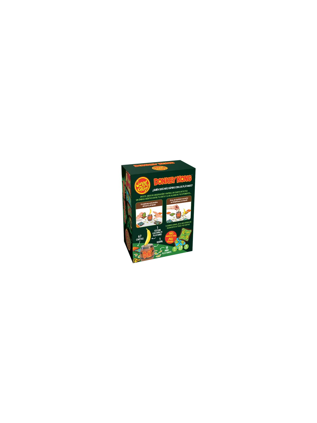 Jungle Speed Donkey Kong de Zygomatic en Juegos de Tablero | La Cueva Roja