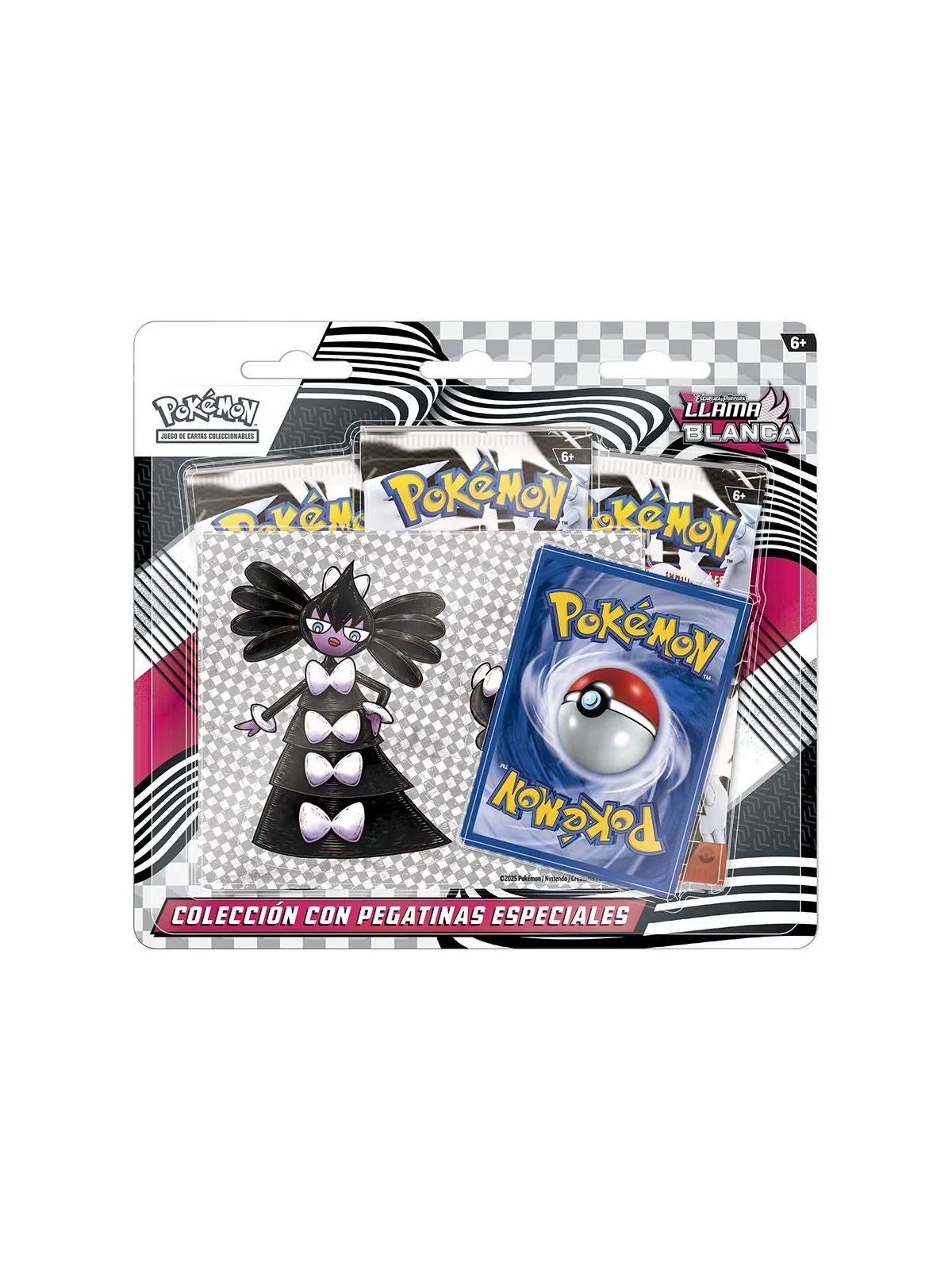 Pokemon - Colección con Pegatinas Especiales Llama Blanca (Castellano) de Bandai en Pokemon TCG | La Cueva Roja