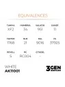 White Intense 3 Gen 17 ml (AK11001) de AK Interactive en 3rd Gen | La Cueva Roja