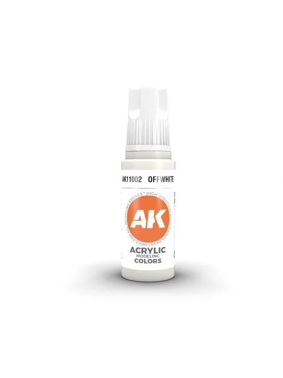 Offwhite 3 Gen 17 ml (AK11002) de AK Interactive en 3rd Gen | La Cueva Roja