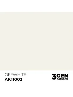 Offwhite 3 Gen 17 ml (AK11002) de AK Interactive en 3rd Gen | La Cueva Roja