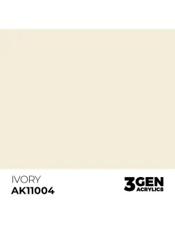 Ivory 3 Gen 17 ml (AK11004) de AK Interactive en 3rd Gen | La Cueva Roja