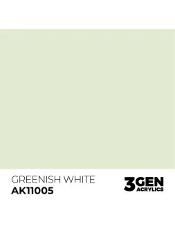 Greenish White 3 Gen 17 ml (AK11005) de AK Interactive en 3rd Gen | La Cueva Roja