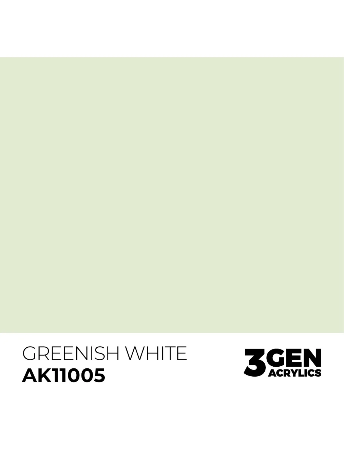 Greenish White 3 Gen 17 ml (AK11005) de AK Interactive en 3rd Gen | La Cueva Roja