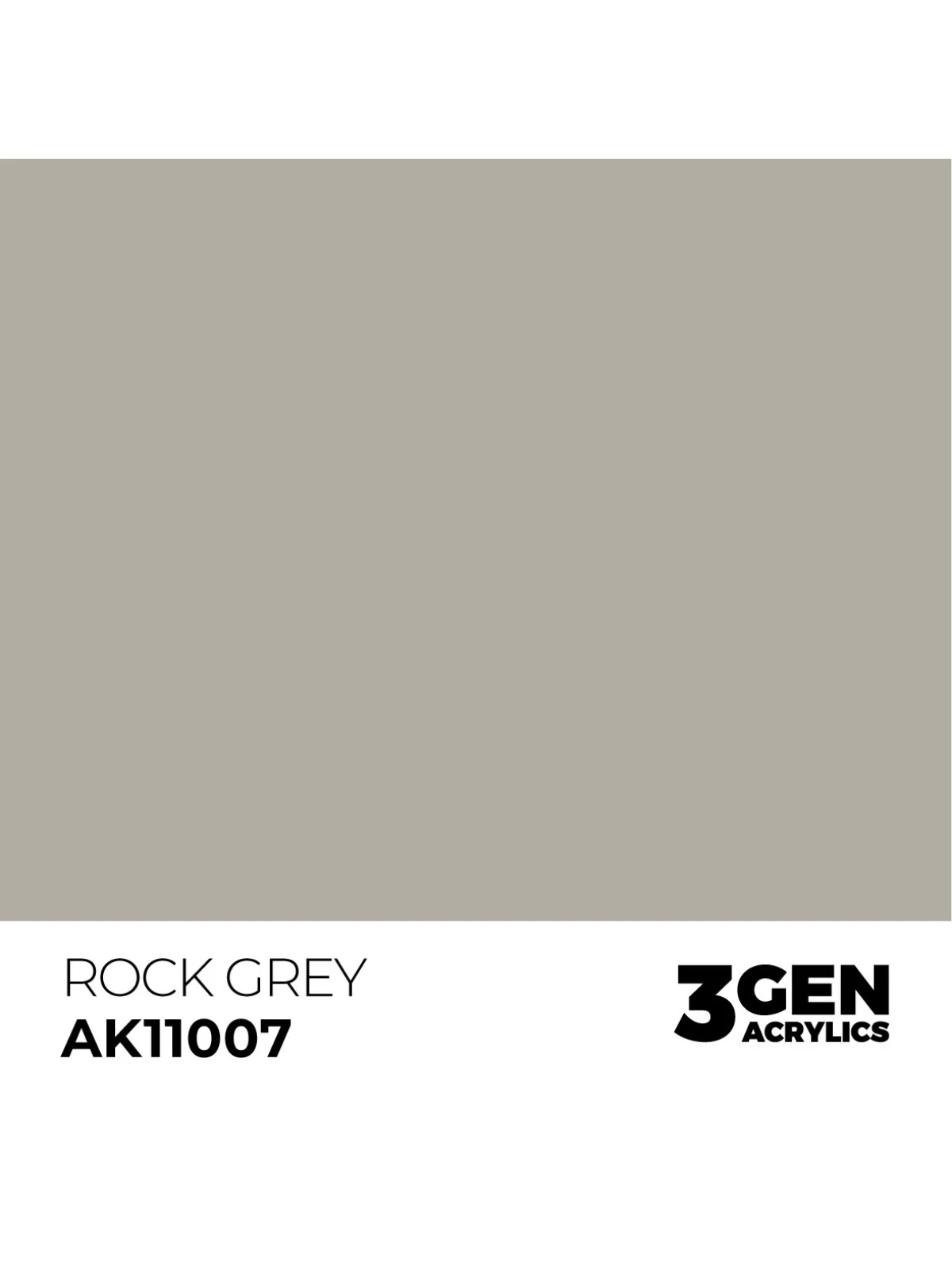 Rock Grey 3 Gen 17 ml (AK11007) de AK Interactive en 3rd Gen | La Cueva Roja