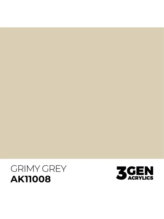 Grimy Grey 3 Gen 17 ml (AK11008) de AK Interactive en 3rd Gen | La Cueva Roja