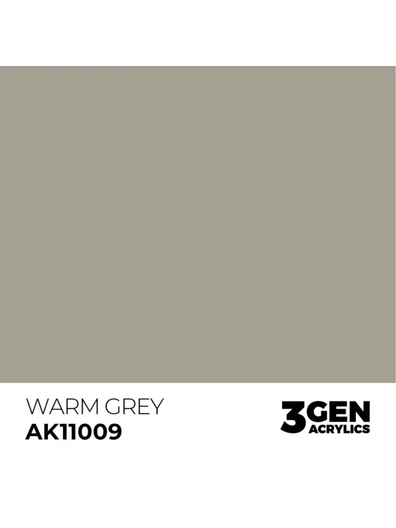 Warm Grey 3 Gen 17 ml (AK11009) de AK Interactive en 3rd Gen | La Cueva Roja