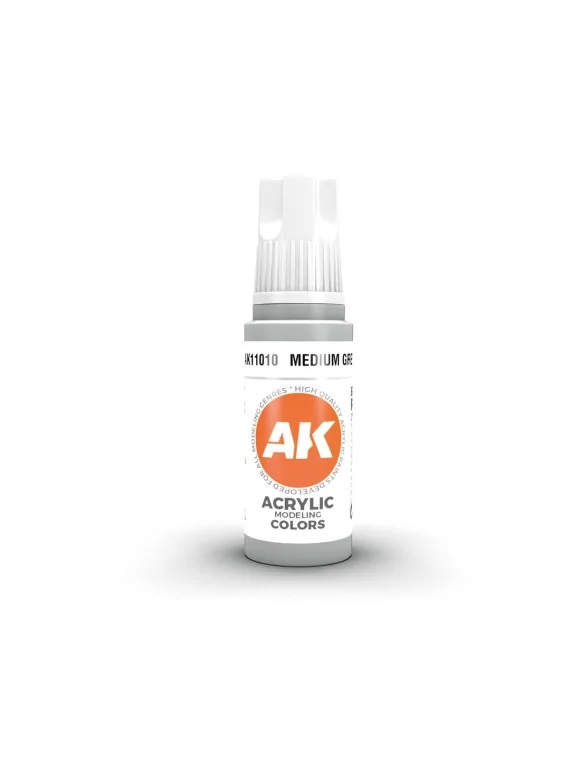 Medium Grey 3 Gen 17 ml (AK11010) de AK Interactive en 3rd Gen | La Cueva Roja