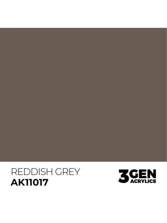 Reddish Grey 3 Gen 17 ml (AK11017) de AK Interactive en 3rd Gen | La Cueva Roja
