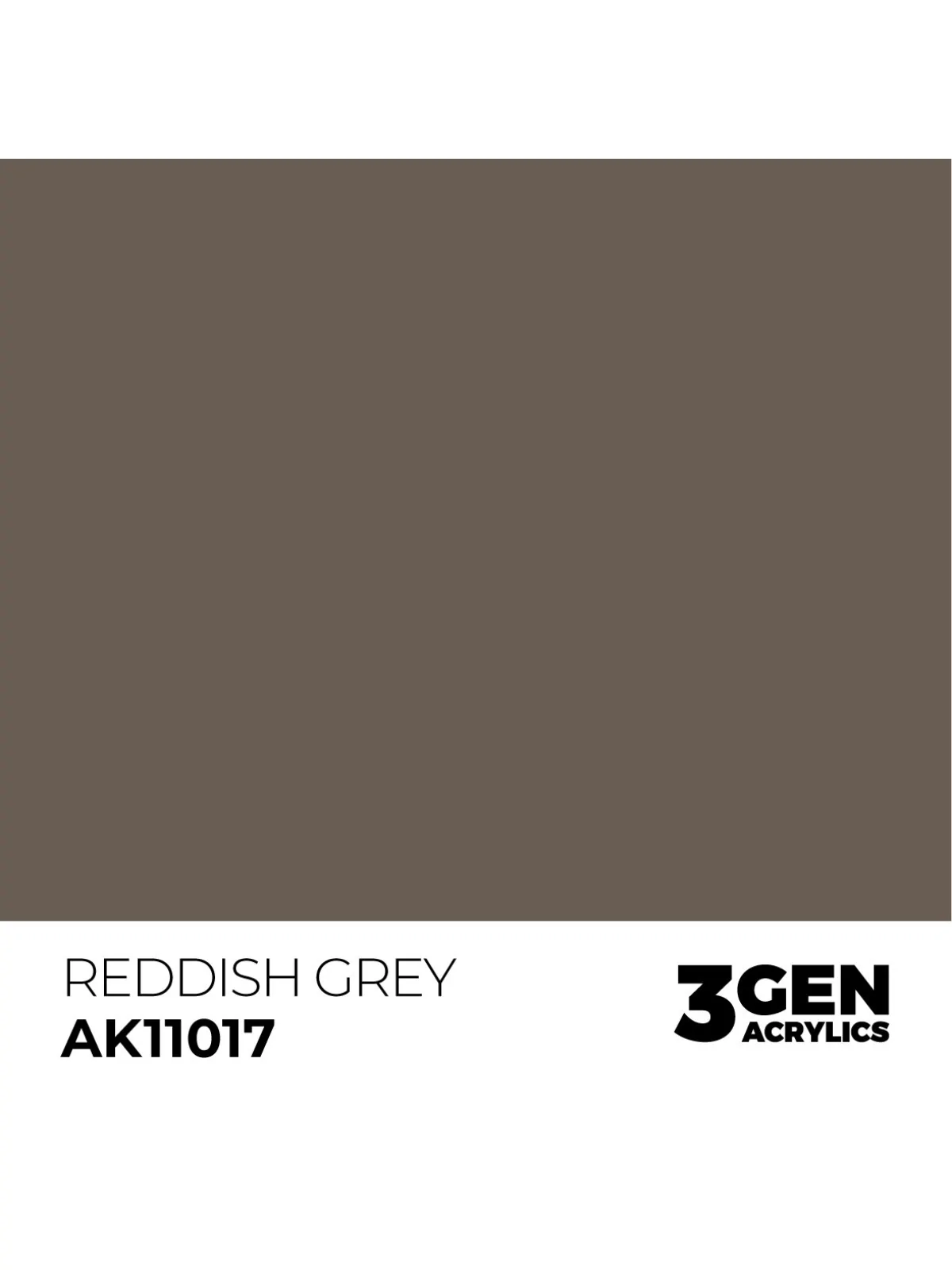 Reddish Grey 3 Gen 17 ml (AK11017) de AK Interactive en 3rd Gen | La Cueva Roja