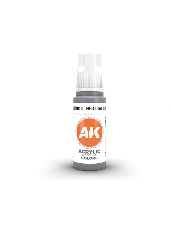 Neutral Grey 3 Gen 17 ml (AK11018) de AK Interactive en 3rd Gen | La Cueva Roja