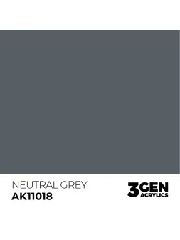 Neutral Grey 3 Gen 17 ml (AK11018) de AK Interactive en 3rd Gen | La Cueva Roja