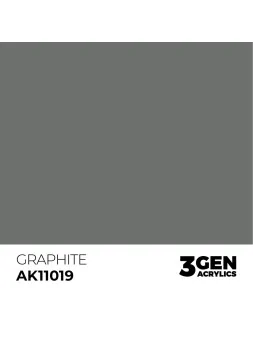 Graphite 3 Gen 17 ml (AK11019) de AK Interactive en 3rd Gen | La Cueva Roja