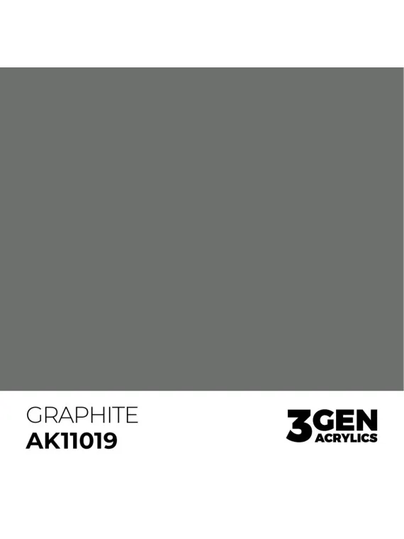 Graphite 3 Gen 17 ml (AK11019) de AK Interactive en 3rd Gen | La Cueva Roja