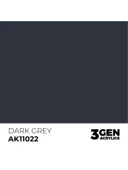 Dark Grey 3 Gen 17 ml (AK11022) de AK Interactive en 3rd Gen | La Cueva Roja