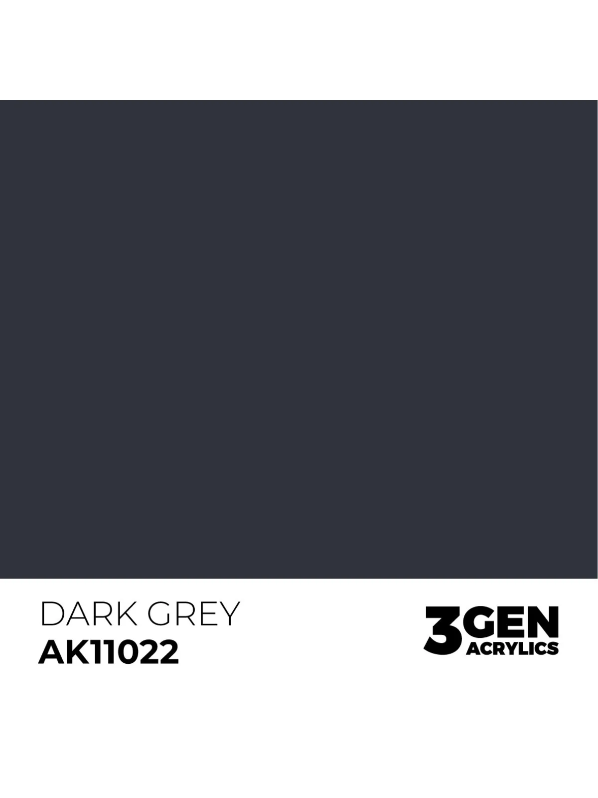 Dark Grey 3 Gen 17 ml (AK11022) de AK Interactive en 3rd Gen | La Cueva Roja