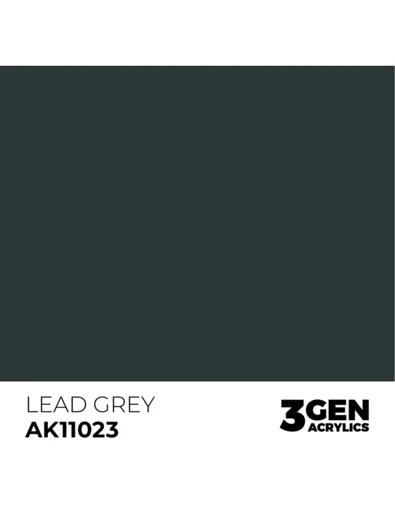 Lead Grey 3 Gen 17 ml (AK11023) de AK Interactive en 3rd Gen | La Cueva Roja