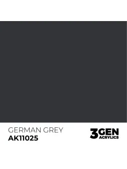 German Grey 3 Gen 17 ml (AK11025) de AK Interactive en 3rd Gen | La Cueva Roja
