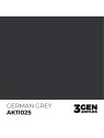 German Grey 3 Gen 17 ml (AK11025) de AK Interactive en 3rd Gen | La Cueva Roja