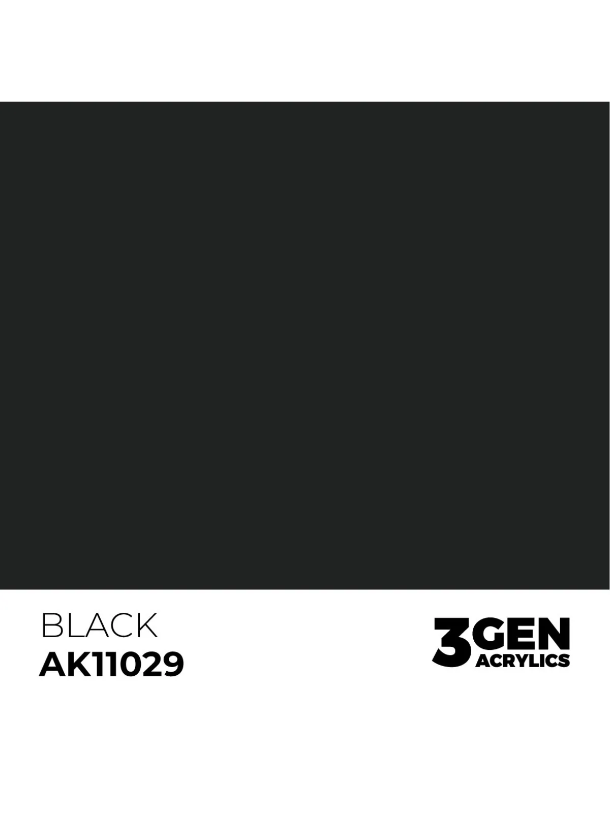 Black Intense 3 Gen 17 ml (AK11029) de AK Interactive en 3rd Gen | La Cueva Roja