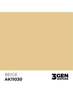Beige 3 Gen 17 ml (AK11030) de AK Interactive en 3rd Gen | La Cueva Roja