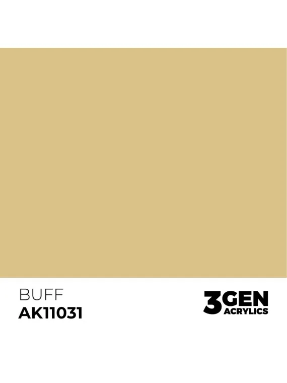 Buff 3 Gen 17 ml (AK11031) de AK Interactive en 3rd Gen | La Cueva Roja