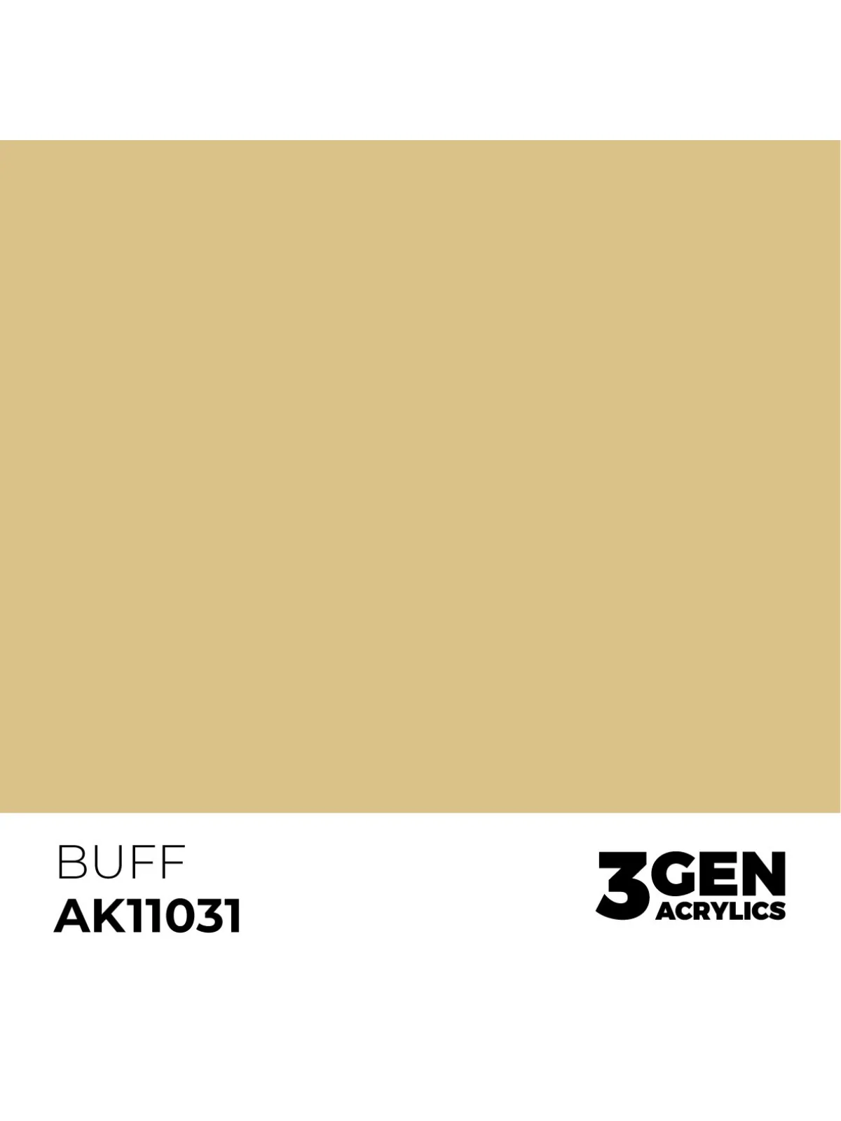Buff 3 Gen 17 ml (AK11031) de AK Interactive en 3rd Gen | La Cueva Roja