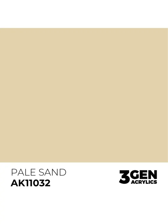 Pale Sand 3 Gen 17 ml (AK11032) de AK Interactive en 3rd Gen | La Cueva Roja