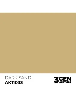 Dark Sand 3 Gen 17 ml (AK11033) de AK Interactive en 3rd Gen | La Cueva Roja