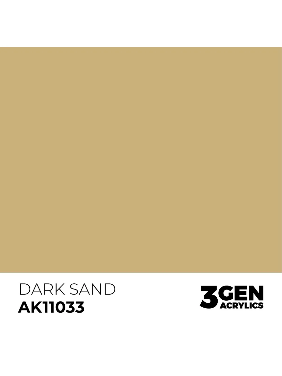 Dark Sand 3 Gen 17 ml (AK11033) de AK Interactive en 3rd Gen | La Cueva Roja