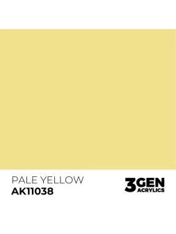 Pale Yellow 3 Gen 17 ml (AK11038) de AK Interactive en 3rd Gen | La Cueva Roja