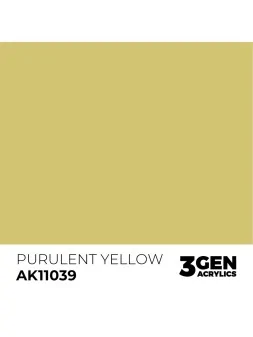 Purulent Yellow 3 Gen 17 ml (AK11039) de AK Interactive en 3rd Gen | La Cueva Roja