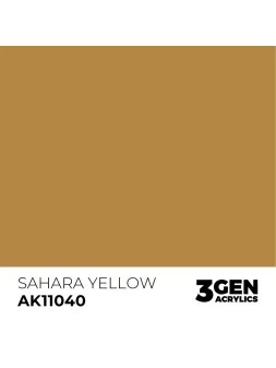 Sahara Yellow 3 Gen 17 ml (AK11040) de AK Interactive en 3rd Gen | La Cueva Roja