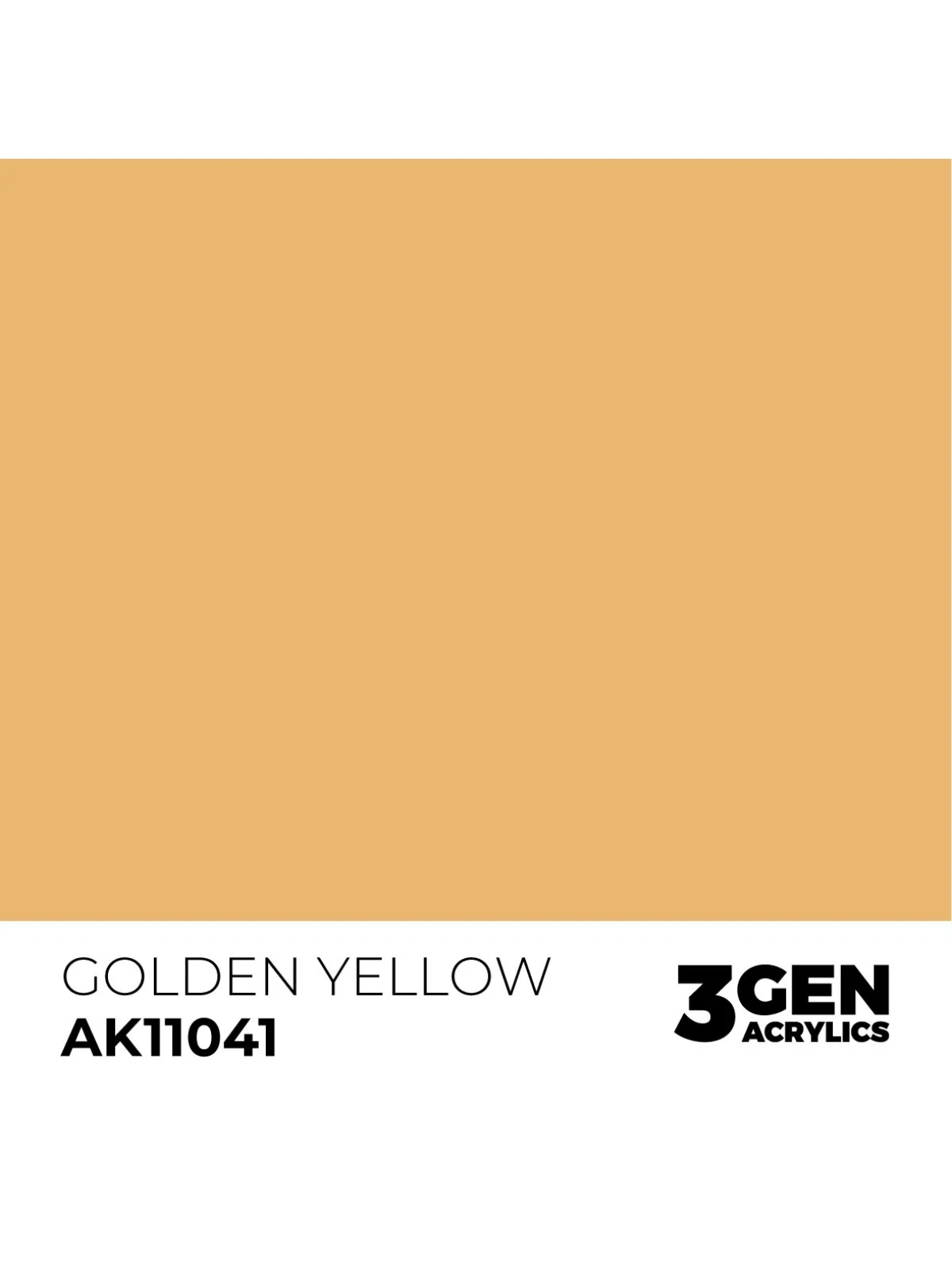 Golden Yellow 3 Gen 17 ml (AK11041) de AK Interactive en 3rd Gen | La Cueva Roja