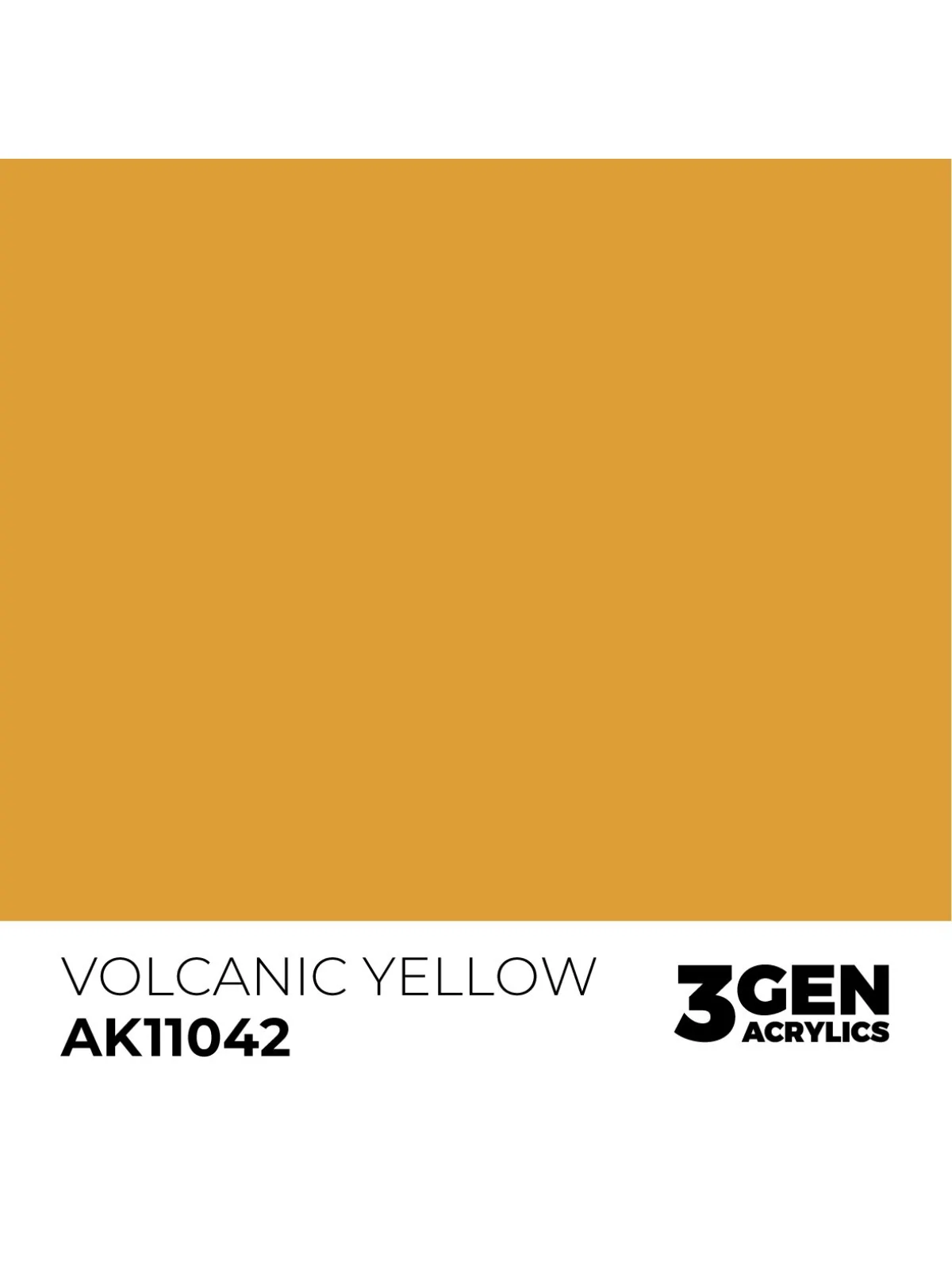 Volcanic Yellow 3 Gen 17 ml (AK11042) de AK Interactive en 3rd Gen | La Cueva Roja