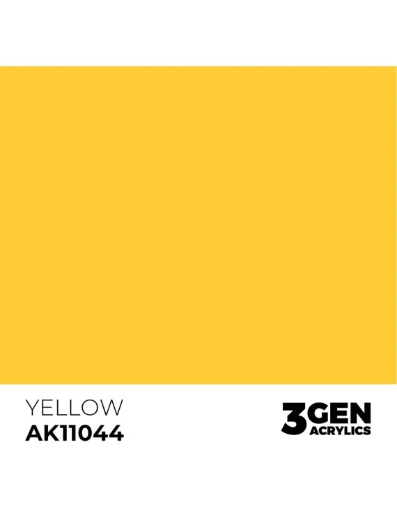 Yellow 3 Gen 17 ml (AK11044) de AK Interactive en 3rd Gen | La Cueva Roja