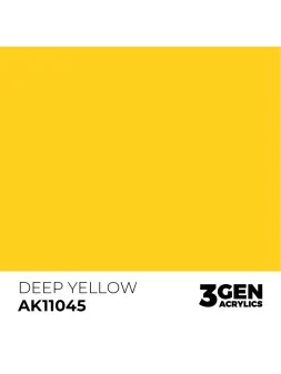 Deep Yellow Intense 3 Gen 17 ml (AK11045) de AK Interactive en 3rd Gen | La Cueva Roja