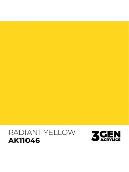 Radiant Yellow 3 Gen 17 ml (AK11046) de AK Interactive en 3rd Gen | La Cueva Roja