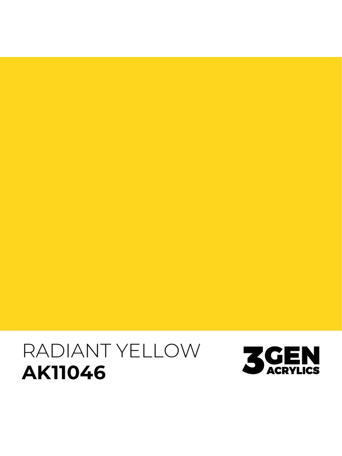 Radiant Yellow 3 Gen 17 ml (AK11046) de AK Interactive en 3rd Gen | La Cueva Roja