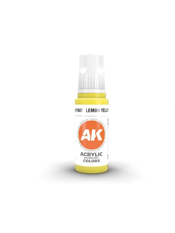 Lemon Yellow 3 Gen 17 ml (AK11047) de AK Interactive en 3rd Gen | La Cueva Roja
